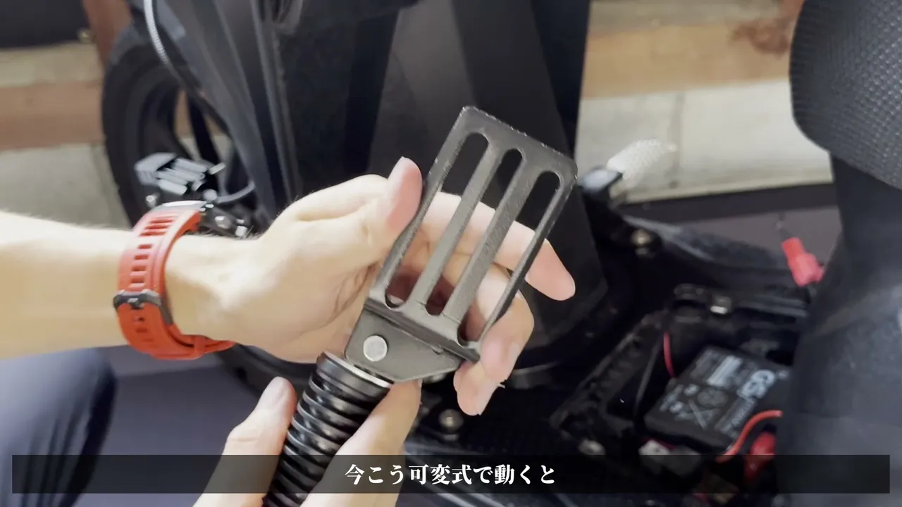 【DIO110】アリエク可変ステップは危険？中華フットステップ検証 取り付け手順（実際にやった順）