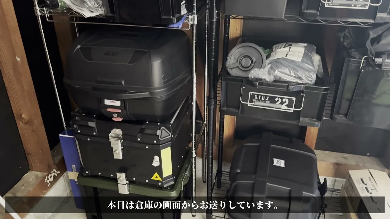 【DIO110】リアボックス何Lが似合う？見た目比較（40〜60L） 先に全体像：今回使ったボックスと見方