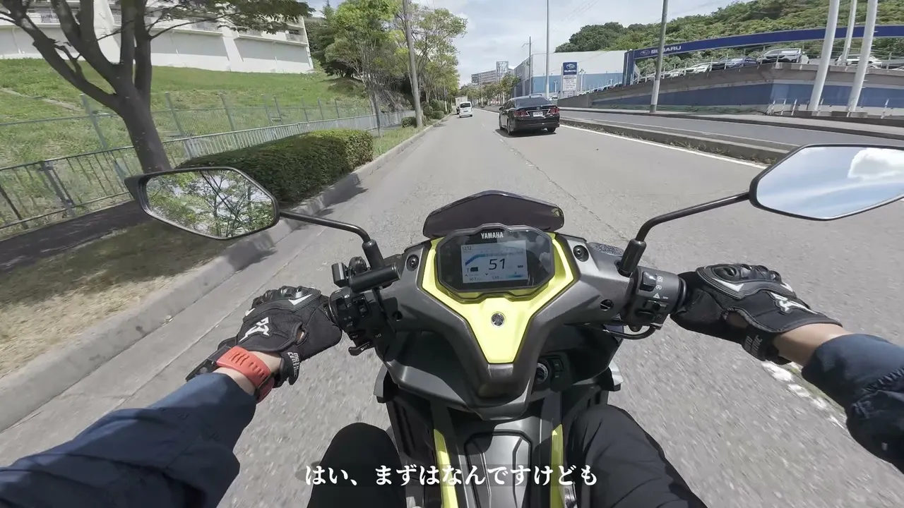 AEROX 155実走レビュー|8時間乗って分かった加速・YECVT・コーナリング・高速性能 街乗りで一番感じたのは0-60の気持ちよさ