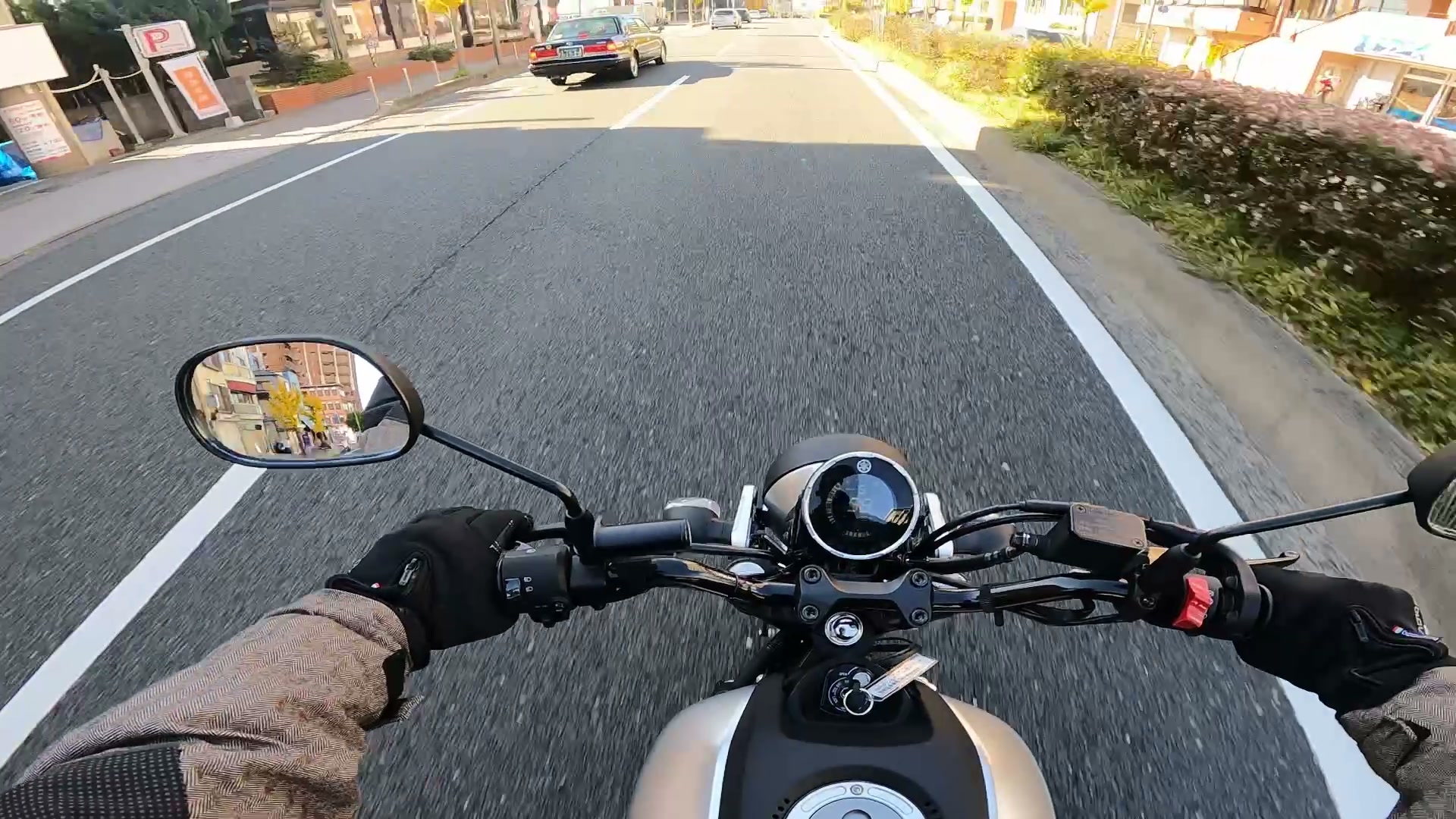気になる点1：振動でミラーが残像っぽく見える