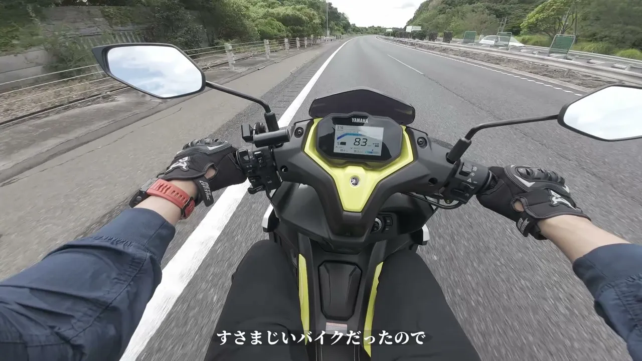AEROX 155実走レビュー|8時間乗って分かった加速・YECVT・コーナリング・高速性能 総合評価