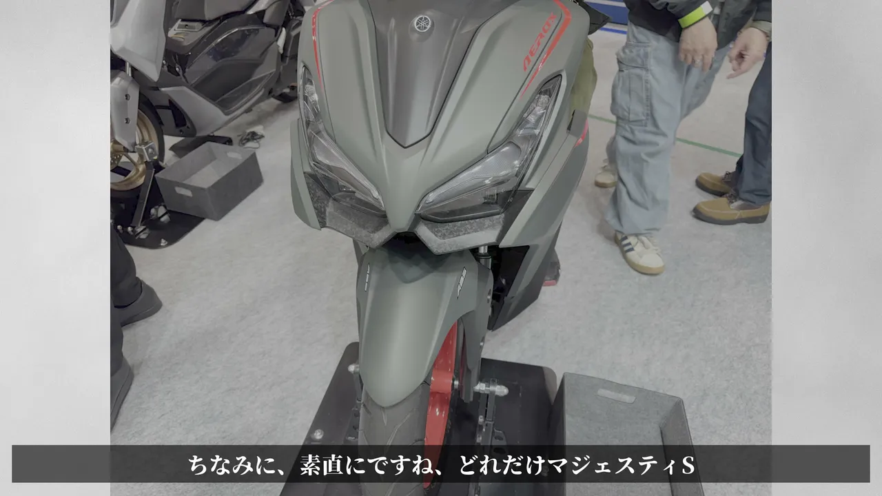 X-FORCE 後釜候補AEROX 155、方向性はかなり違う