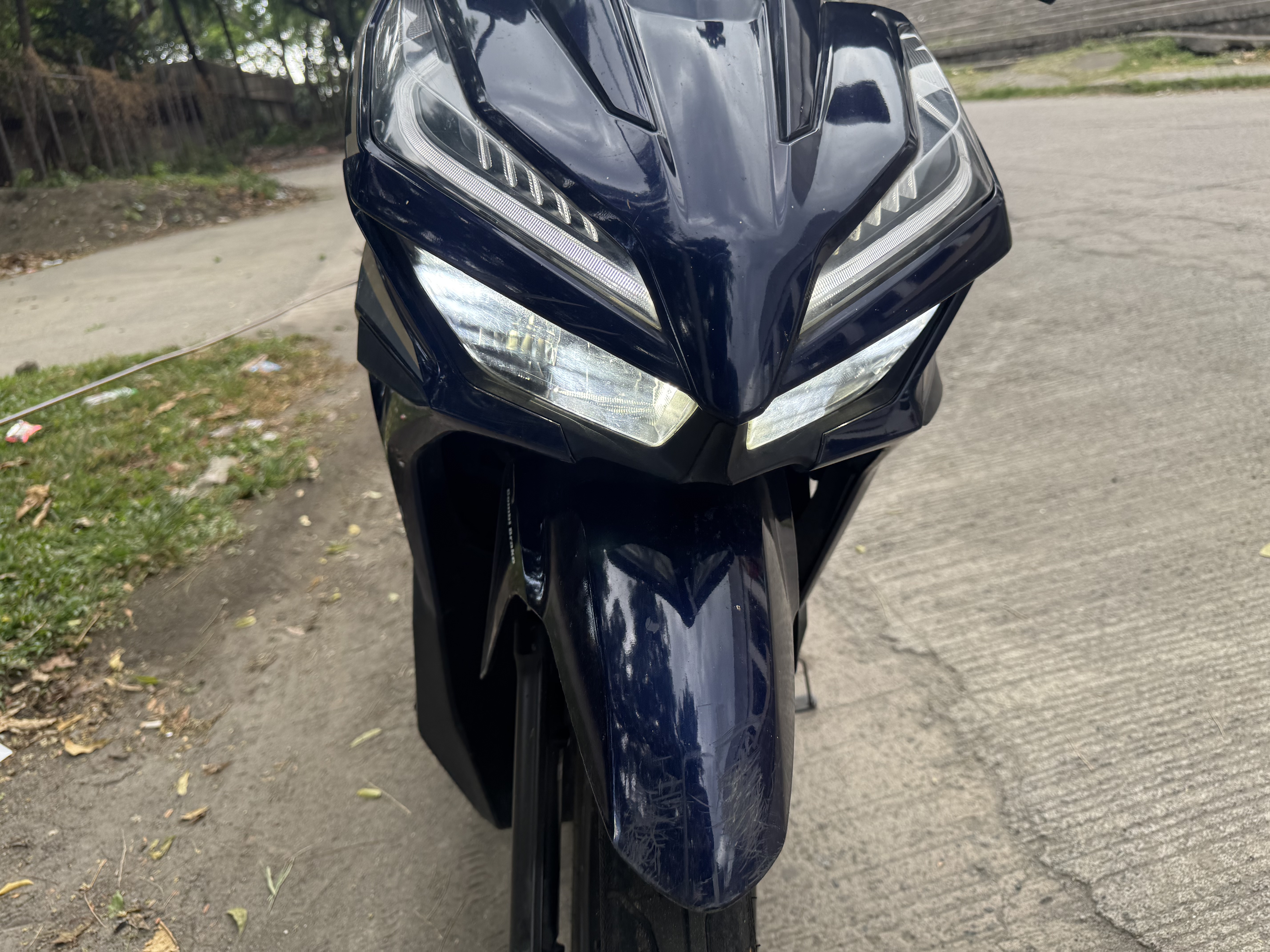 bluefrontfairing