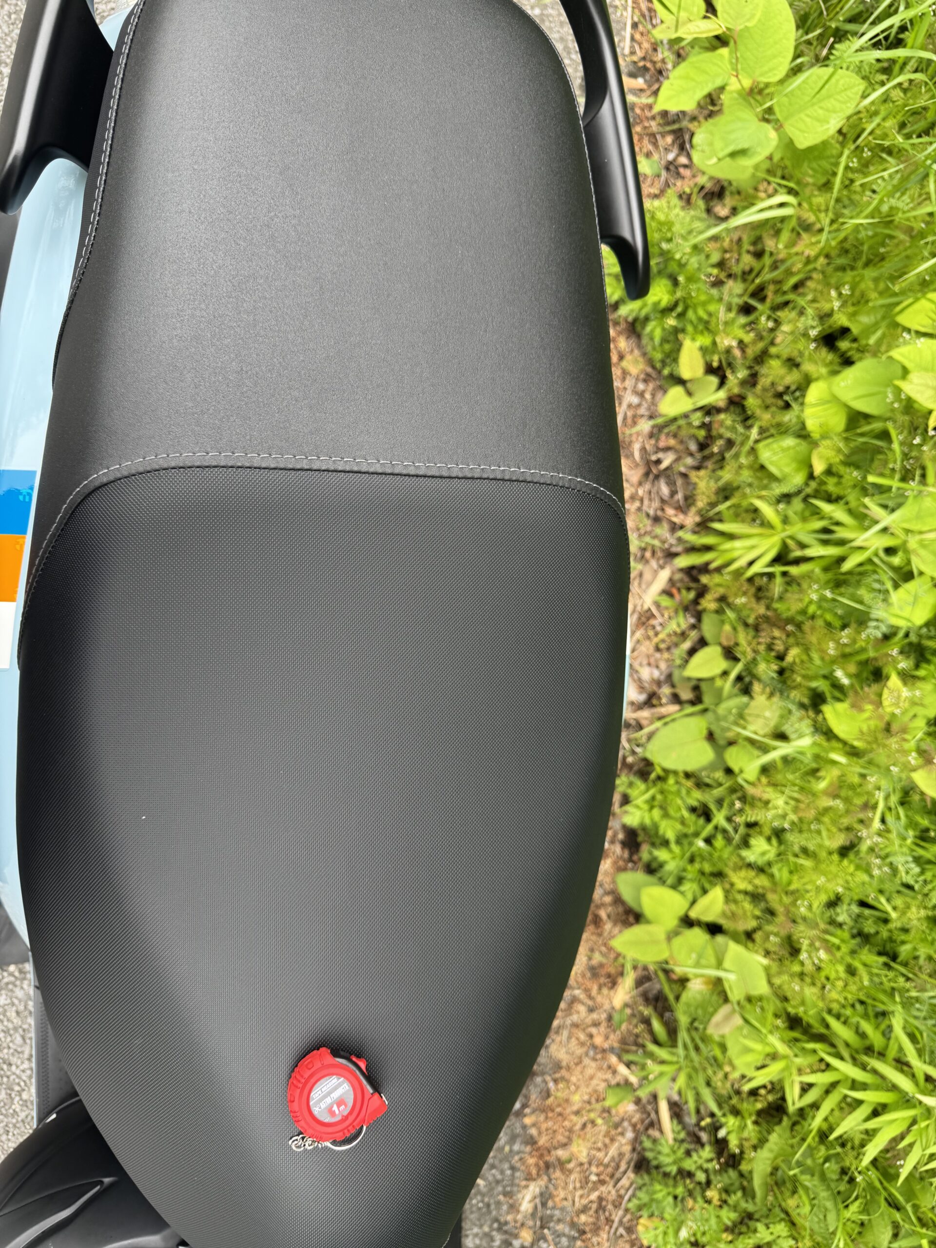 FAZZIO125 シートまわり(長距離適性の参考)